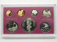 201/ ZESTAW 7 SZT. MONET WYSPY SALOMONA 1972 ROK PROOF