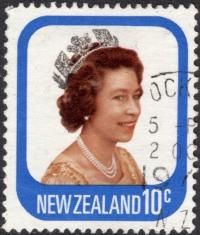 New Zealand QEII 10 c.