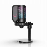 Mikrofon pojemnościowy studyjny Fifine A6 AMPLIGAME USB RGB Plug&Play gamingowy