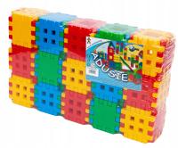 Строительные блоки вафли Adusie 90 элементов