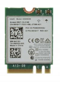 Karta Modem WIFI Intel Dual Band Wireless-AC 8260 8260NGW D P/N 08XG1T DELL