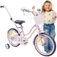 Велосипед для девочек подарок велосипед 16 дюймов детский 4-6 лет направляющая