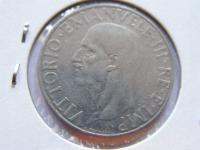 WŁOCHY ITALIA 1 LIRA 1939 ROK XVII MAGNETYCZNA HOLDER