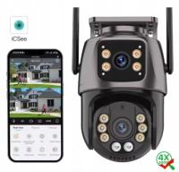 KAMERA ZEWNĘTRZNA Wi-Fi 5GHz 8MP AI, NOKTOWIZJA, IP66, 2 OBIEKTYWY
