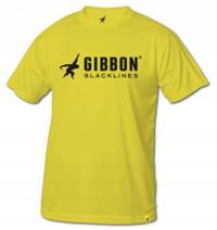 Мужская футболка GIBBON roz. M Yellow