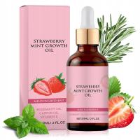 Olejek Strawberry Mint do wzrostu włosów 59ML dla zdrowszych włosów