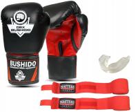 Боксерский набор: боксерские перчатки 14OZ обертывания, бинты 5M челюсть для зубов