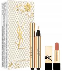 YSL YVES SAINT LAURENT ZESTAW PREZENTOWY TOUCHE ECLAT + ROUGE PUR COUTURE