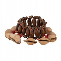 Dzwonek ręczny Nutshell Instrument muzyczny Unikalny ręcznie robiony dzwonek ręczny Muszla A