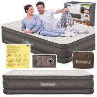 Materac Dmuchany Do Spania Dwuosobowy z Pompką 230V Bestway MODEL 2025