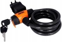 2X ZAMKNIĘCIE SEKURA KB202 SPIRALA 10MM X 185 CZARNE