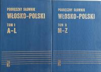 Podręczny słownik włosko-polski t.1-2 bez stempli