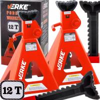 Podstawki warsztatowe 12T para czerwone red verke