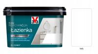 V33 Farba renowacja Łazienka i Płytki 2 L Biały satyna