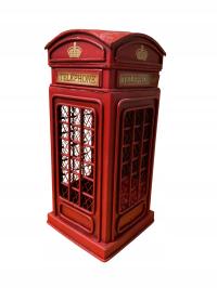 BUDKA TELEFONICZNA LONDYN SKARBONKA METAL FAJNY GADŻET SUPER PREZENT