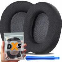 Nakładki do słuchawek DXS pianka memory foam czarne 2 szt.