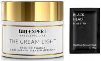 TanExpert The Cream Light Krem Do Twarzy Z Efektem Opalania 50g + GRATIS