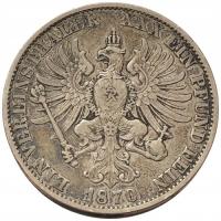 49349. Prusy - 1 vereinsthaler - 1870r. - C - Ag (18,36g/33mm)