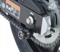 ROLKI WAHACZA R&G HONDA CBR500R 13-18 BLACK