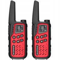 Radiotelefon Krótkofalówka Walkie-talkie Baofeng BF-T25E PMR 2 szt. - Red