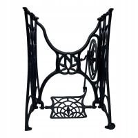 КРАСИВЫЙ СТОЛ, ОСНОВАНИЕ ОТ МАШИНЫ NAUMANN-ТОЛСТЫЙ ЧУГУН - ПОСЛЕ РЕМОНТА