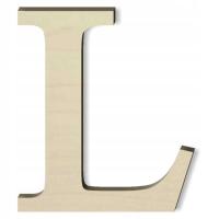 деревянная буква буква Л.М 10см