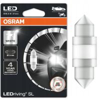 Osram светодиодная лампа Premium New C5W 31MM 6000K белый