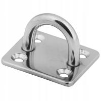 UCHO POKŁADOWE 8 PROSTOKĄTNE NIERDZEWNE 6x6cm