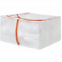 POJEMNIK NA UBRANIA POŚCIEL POKROWIEC ORGANIZER IKEA PARKLA 55x49x30cm