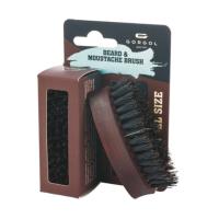 Szczotka do układania brody kieszonkowa drewniana Gorgol