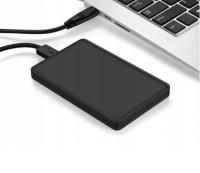 Dysk Przenośny Zewnętrzny 750GB USB 2,5 Pendrive Plug & Play z Futerałem