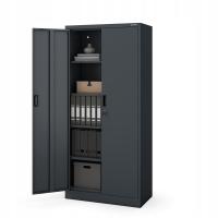 JAN NOWAK Szafa Biurowa Metalowa Kompaktowa JAN 175 Compact Antracytowa