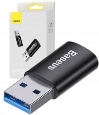 Адаптер USB A-USB C Baseus zjjq000101 черный