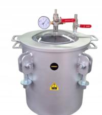 Вакуумная дегазационная станция, камера manovacuum 2в1 KIRSH 35 литров