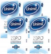 Prezerwatywy UNIMIL ZERO przylegające ekstra nawilżane cienkie 40 szt.