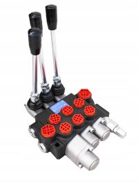 Rozdzielacz hydrauliczny Presko 3-sekcyjny 40 l/min z sekcją pływającą