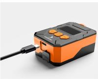 Mini Pompka Elektryczna kompresor do Opon 150 PSI z Funkcją Powerbank i LED