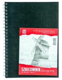 szkicownik klasycznyA4 98 g 80 kartek spirala DB