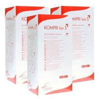 Kompresy gazowe 5x5cm KOMPRI LUX S 100szt Zarys