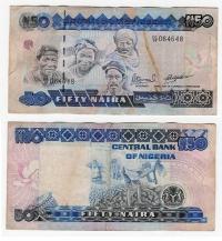 NIGERIA 1991 50 NAIRA