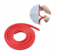 USZCZELKA LISTWA OCHRONNA DRZWI 5m ZBROJONA METALOWA OSŁONA KRAWĘDZI AUTO