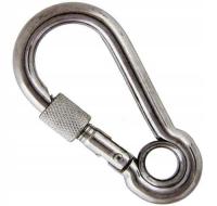 Karabińczyk straż. 80x8-A4 ~DIN 5299 C 10 szt.