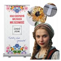 ROLLUP KGW roll-up баннер стоя 100x200 для круг сельских домохозяек конструкции