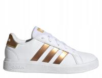 Buty damskie młodzieżowe sportowe białe adidas GRAND COURT 2.0 GY2578 40