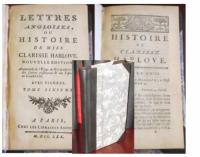 Lettres Angloises Historie Clarisse Harlove 1770 r