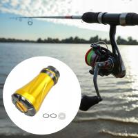 Wystrój gałki wędkarskiej Ergonomiczny wszechstronny sprzęt wędkarski DIY Złoty