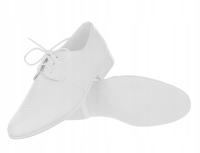 Белые тисненые туфли для причастия мальчиков RU r 34
