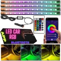 Светодиодная лента для автомобиля автомобиля RGB освещение 5050 BLUETOOTH приложение пульт дистанционного управления литиевая батарея кнопка CR2025 CR 2025 MaximCell 3V таблетка 20 мм