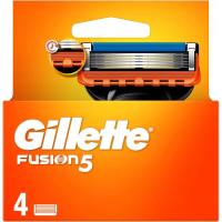 4 Wkłady GILLETTE FUSION 5 / POWER WYMIENNE OSTRZA do GOLENIA ORYGINAŁ