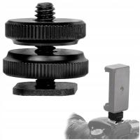 Алюминиевый репортер адаптер холодный башмак для резьбы 1/4 дюйма